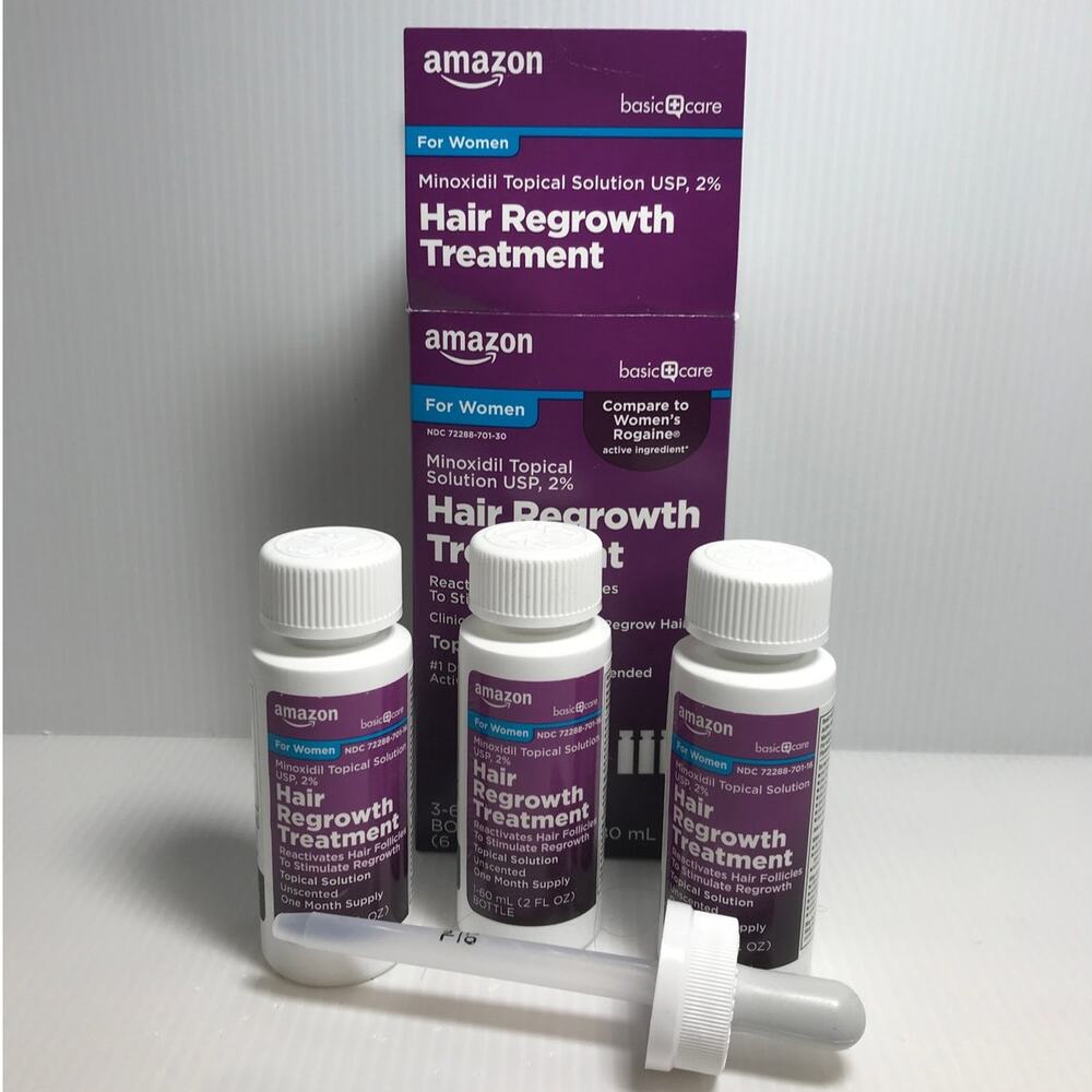 Amazon Basic Care Minoxidil Topical Solution